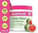 Belli Welli Fiber Supplement for Women & Men – 추가된 교원질을 가진 유기 Acacia에서 우수한 매일 섬유 분말, Electrolytes & Probiotics – Bloat 없음, 변비 & Gut 건강 지원 (Watermelon)