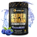 ALPHA LION Core Pre Workout with Creatine for Performance, Beta Alanine for muscle, 펌프 및 Tri-Source Caffeine 용 L-Citrulline for Sustained Energy (60 서빙, Razzle Mania)