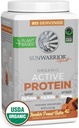 Sunwarrior 유기 식물에 근거한 단백질 분말 | BCAAs 플러스 회복 무기물 & 식물을 가진 Vegan 유기 단백질 분말 | Non-GMO Soy Dairy & 글루텐 자유로운 (Chocolate 땅콩 버터, 20의 서빙)