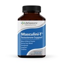 LifeSeasons Masculini-T - 테스토스테론 지원 보충교재 - 성 및 Athletic 성과의 정신 & 육체적인 종족을 강화하십시오 - 정상적인 탄성 기능 지원 - Libido를 개량하십시오 - 180의 캡슐