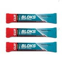 CLIF BLOKS - 에너지 Chews - 25 mg 카페인 - 비 GMO - 공장 기반 음식 - 사이클링 및 실행을위한 빠른 연료 - 운동 식사 (2.1 오닉스 패킷, 3 개)
