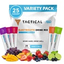유체 전술 - Zero Sugar, Keto Electrolyte Powder, Hydration Packets, 미국 (Variety, 25 카운트)