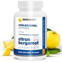 Cholesterol 명령, Citrus Bergamot SuperFruit 보충, 47% Bergamot Polyphenol 분수 (BPF) 특허 공식, 미국에서 만든, 1 달, 90 캡슐