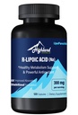 R Lipoic 산 (Na) 봉사 당 300mg, 120의 캡슐, 5X까지 개량된 흡수, 건강한 대사 지원과 산화 방지제 1 병을 위한 우수한 영양 보충교재