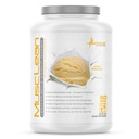 대사 영양 - Musclean - Milkshake, Whey 높은 단백질 식사 보충, 유지 보수 영양, 낮은 캐비티, Keto 다이어트, 소화 효소, 바닐라, 5 파운드 (50 ser)
