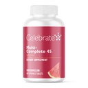 Celebrate Vitamins Multi-Complete Chewables, 45mg Iron - 소매 Gastrectomy 및 Gastric Bypass Surgery 환자를위한 매일 Bariatric Multivitamin - 필수 비타민 및 미네랄 - 멜론 (180 정제)