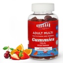 성인을 위한 Halal 비타민 - 여자 & 남자를 위한 Halal Multivitamins - 비타민 A, C, D, E, B6, B12 - 채식주의자, Halal Gummies - 90 조사