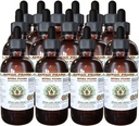 Muira Puama 알콜 자유로운 액체 추출물, 유기 Muira Puama (Ptychopetalum Olacoides) Glycerite 자연적인 초본 보충교재, 하와이 Pharm, 미국 15x4 oz