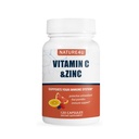 아연을 가진 비타민 C 1000mg, 로즈 Hips 및 Citrus Bioflavonoids, 면역성 지원 보충교재 산화 방지제 보호, 120의 캡슐