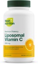 신선한 영양 Liposomal 비타민 C - 2000mg DNA Verified & Potent VIT C (아스코르브산에서) - 삼중 또는 음료로 가루, 모든 자연 채식 친화적 인, 비 GMO, 글루텐 - 무료, 낙농 - 무료