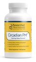 연구 영양 Circadian PM - L Theanine, 5 HTP, Valerian Root & GABA 보충제 (90 캡슐)와 건강한 신경 시스템, 히스타민 응답 및 평화로운 밤을 홍보