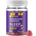 Melatonin - 200mg 마그네슘 시트레이트 - 수면 품질을위한 Melatonin Gummies - Chamomile - 30 혼합 Berry Chewable이있는 성인을위한 야간 보조
