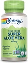 SOLARAY 슈퍼 알로에 베라 젤 8000mg | Naturally Occurring Amino Acid, Vitamins, Minerals, Enzymes & Antioxidants for Healthy Digestion Support | 100 CT