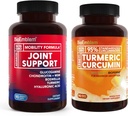 BioEmblem Turmeric Curcumin 보충 BioPerine 및 공동 지원
