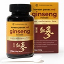 CHEONGHWA F&B Panax 인삼 분말, 10% Ginsenoside (총 20,000mg, 4 달 공급), 4.23oz, +5 년 성장한 한국 빨간 Panax 인삼, 초점 & 면역 지원, 매우 벌금 분말, 비 GMO