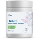Amino Co. - Heal - 순수한 Eaaa 아미노산 공식을 가진 포스트 운동 회복 음료 - 능률적인 근육 수선, 채식주의자 및 Sour Apple 풍미를 가진 Keto-Friendly를 위한 아미노산 Monohydrate 분말 - 10.89oz.