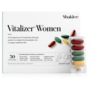 Shaklee -Vitalizer Women - 고급 영양 - Omega-3, Probiotics 및 더 많은 Prenatal / Postnatal Multivitamin - 심장, 관절, 면역, 뼈, 소화 및 에너지 지원 - 30 Vita-Strips®