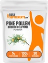 BulkSupplements.com 소나무 오염 분말 - 깨진 세포 벽, 소나무 오염 보충, 초본 보충 - 글루텐 무료, 서빙 당 5g, 100g (3.5 oz) (팩 1)