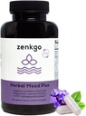 Zenkgo Ashwagandha, 5-HTP, Lavender, Mucuna, L-tryptophan - Mood Support Supplement, Plant-Based, Herbal Mood Plus는 Calm Mind & Stress Relief, Emotion Blalance, Positivity (60Ct/30Day)와 함께 도움이됩니다.
