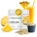 Lymph Go - 여성 및 남성을위한 림프 배수수 - 림프계 지원 - Bromelain, Echinacea, Burdock 뿌리, Dandelion, Rutin, Kelp 및 더 - 4.06 Oz - 30 서빙 - 열대 풍미