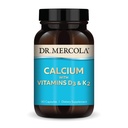 비타민 D3 & K2를 가진 Mercola 칼슘 - 지원 뼈 & 심장 건강* - 비타민 D3 & K2를 가진 칼슘 - 계란 - 파생되는 - 비 GMO, 글루텐 자유로운 & 간장 자유로운 - 90의 캡슐 (90의 서빙)
