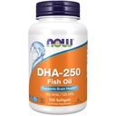 지금 식품 보충제, 125 EPA와 DHA-250, 분자 증류, 뇌 건강 지원 *, 120 Softgels