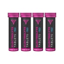 유체 전술 - Effervescent Hydration Tablets, Electrolyte Replacement & Dehydration Prevention, 4 Pack, 40 서빙 (Mixed Berry)