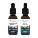 Lion 's Mane Extract, 1 fl oz & Reishi Extract, 1 fl oz - 지원 뇌 건강, 기억 및 초점 - 지원 심장 및 면역 건강 *