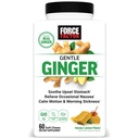 포스 FACTOR 육상 구호, 모션 슬라이스, 그리고 아침 슬라이스, 소화 지원, 비 GMO, 꿀-레몬 생강 맛, 60 소프트 체스를 위한 비타민 B6와 생강 보충