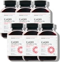 SMARTERNUTRITION CoQ10 400 mg 높은 흡수 - 자연적으로 Fermented Ubiquinone w/Organic 찬 압박된 올리브 기름 - 심장 건강, 세포 에너지 - 비 GMO, 글루텐 자유로운 - 360 조사 [180 일 공급]