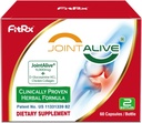 FitRx JointAlive Joint Support Women & Men, Glucosamine Chondroitin, Type II Collagen, Relief Joints Discomfort, Cartilage Repair, 7 일, 60 서빙