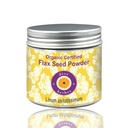 Deve Herbes 순수한 Flax 씨앗 분말 (Linum usitatissimum) 유기 인증 천연 치료 급료 100 gm (3.5 oz)