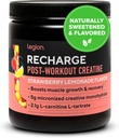 LEGION 재충전 포스트 운동 보충교재 (Strawberry Lemonade) - Micronized Creatine Monohydrate를 가진 모든 자연적인 근육 건축업자 & 회복 음료. 자연적인 감미로운 & 맛을 내는 60