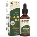 녹차 액체 추출물 하락 - 면역력 (Antioxidants & Polyphenols) 보충교재. Gentle Energy를 홍보합니다. 유기 성분, 비 GMO, 알코올 및 글루텐 무료 (Non-Flavored)