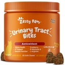 고양이를위한 맛있는 파우 크랜베리 우린 트랙 비트 - Kidney & Urinary Tract Health - D-Mannose, 비타민 B6 및 L-Arginine과 부드러운 Chews - 면역력 - 베이컨 - 60 카운트
