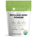 Kate Naturals Psyllium Husk 파우더 바이킹, 섬유 및 소화. Dogs & Cats (12oz, 유기, 글루텐, 애완 동물 안전)를 위한 심리학씨 분말