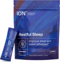 ION* Nature+Restful Sleep의 인텔리전스 | 수면 향상, 휴식 및 리프레시드 | 설탕 추가 | Vegan | Gluten Free | Glyphosate Residue Free | 20 Packets