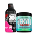 PROSUPPS L-Carnitine 3000 자극제 자유로운 액체 탄 (31의 서빙, 드래곤 과일) 및 Mr. Hyde 서명 시리즈 전 운동 에너지에 의하여 분말되는 음료 (30의 서빙, Blueberry Lemonade) 뭉치