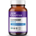 새로운 장 Vegan Elderberry 캡슐 64x 집중 블랙 Elderberry + 블랙 커런트 포괄적인 면역 지원, 비 GMO 프로젝트 검증, 글루텐 무료, 인증 Vegan, 30 카운트