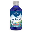 북유럽 자연 Arctic Cod Liver Oil, Strawberry - 8 oz - 1060 mg EPA 및 DHA가있는 총 오메가-3s - 심장 및 뇌 건강, 건강한 면역, 전반적인 웰빙 - Non-GMO - 48 서빙