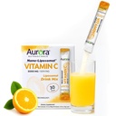 오로라 Nutrascience Nano-Pack Liposomal 비타민 C 분말 음료 혼합, 면역 지원, 서빙 당 고강도 3,000 mg, 30 단 하나 Serve Packets, 오렌지