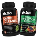 Candi Cleanse & Organic Superfood Greens & Fruit Supplements - Oregano Balance Control Support Supplement Cleanser - 일일 에너지 슈퍼 푸드 과일 및 채소 보충 정제 플러스 야채 식품