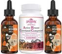 1500 MG Liposomal 활동적인 Hexose 부식 관련 보충교재 120 SoftGels 뭉치 2000 MG Liposomal 버섯 복잡한 하락 60의 서빙