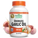 보컬 선택 무취 마늘 기름 Softgels - 산화 방지제 Cholesterol와 성인을 위한 면역 지원 보충교재 - 글루텐 자유로운 비 GMO - 180 알약