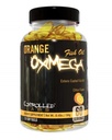 CONTROLLED LABS 오렌지 Oximega 물고기 기름 보충교재 120 Softgels, EPA 및 DHA, 2000mg Omega 3 지방산, 감귤류 풍미, Burpless Softgels