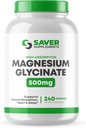 마그네슘 글리세라이드 500mg - 높은 흡수, 근육, 수면, 심장 및 Nerve 지원을위한 킬레이트 마그네슘 보충 - 비 GMO 및 글루텐 무료 - 240 캡슐