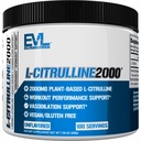 L-Citrulline2000 Nitric 산화물 전 운동 분말 - 고강도 L Citrulline 분말 강화 근육 힘과 강렬한 펌프 - 식물 기반 산화 질소 부스터 - 불쾌
