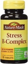 Nature Made 스트레스 B-Complex 규정식 보충교재 정제 비타민 C & 아연 75 ea (포장 6)