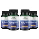 Swanson Apigenin-Bioflavonoid 보충교재 자연적인 전립선 지원-Metabolism & Nerve 건강 지원할 수 있습니다 수면 & Relaxation 90 모자, 50mg 각 4 팩