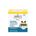 Zarbee's Baby Soothing Chest Rub with Eucalyptus & Lavender, 석유 무료 안전 및 효과적인 공식, 1.5 Ounce